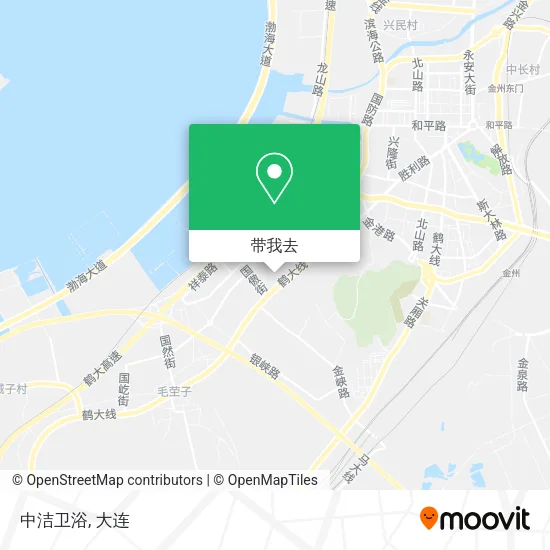 中洁卫浴地图