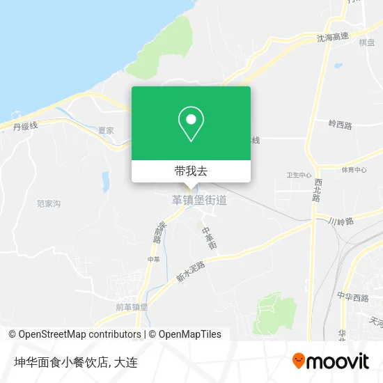 坤华面食小餐饮店地图