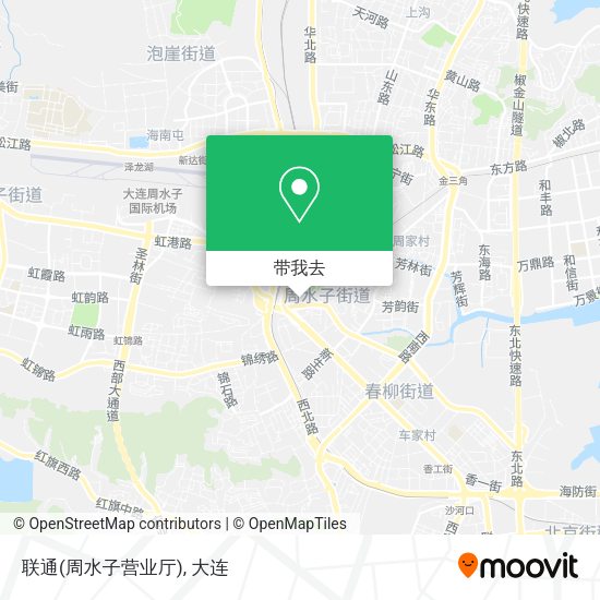 联通(周水子营业厅)地图