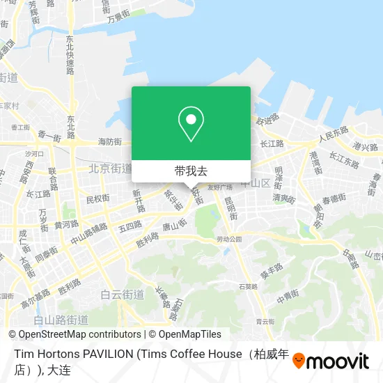 Tim Hortons PAVILION (Tims Coffee House（柏威年店）)地图