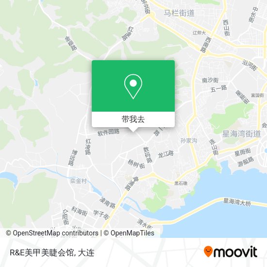 R&E美甲美睫会馆地图