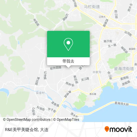 R&E美甲美睫会馆地图