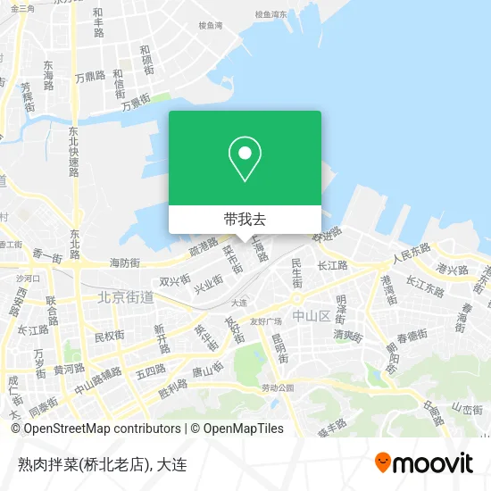 熟肉拌菜(桥北老店)地图