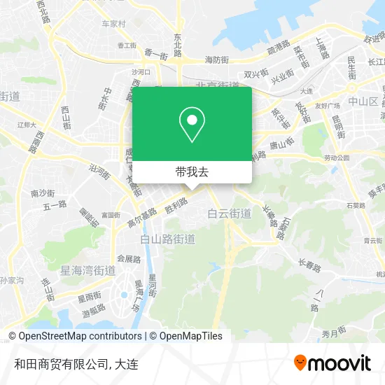 和田商贸有限公司地图