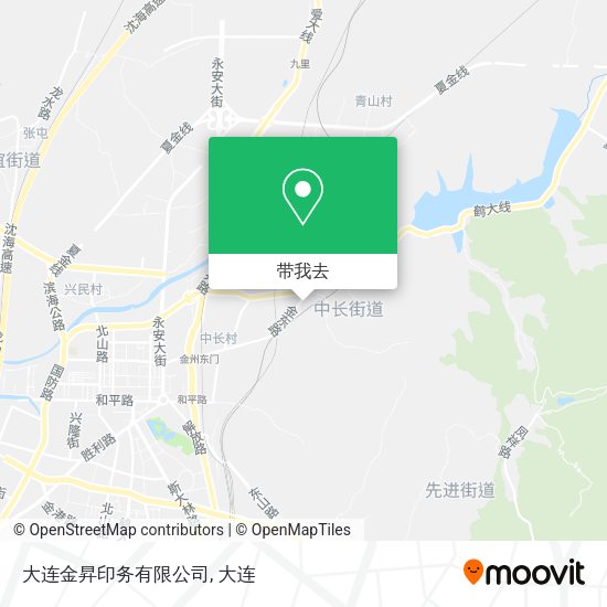 大连金昇印务有限公司地图