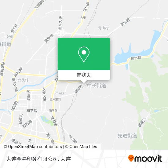 大连金昇印务有限公司地图
