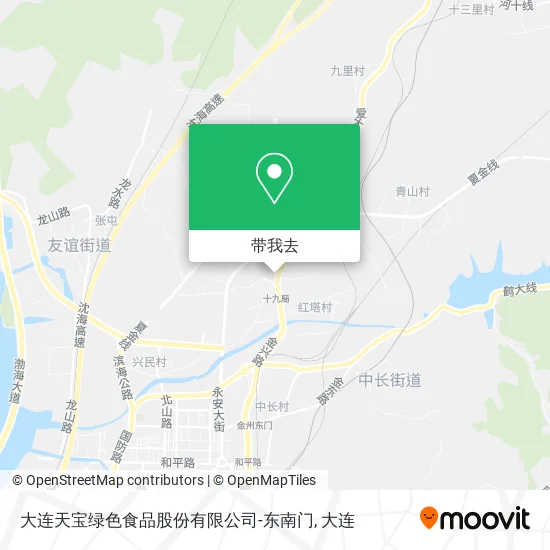 大连天宝绿色食品股份有限公司-东南门地图