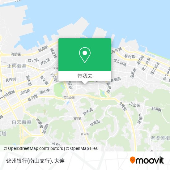 锦州银行(南山支行)地图