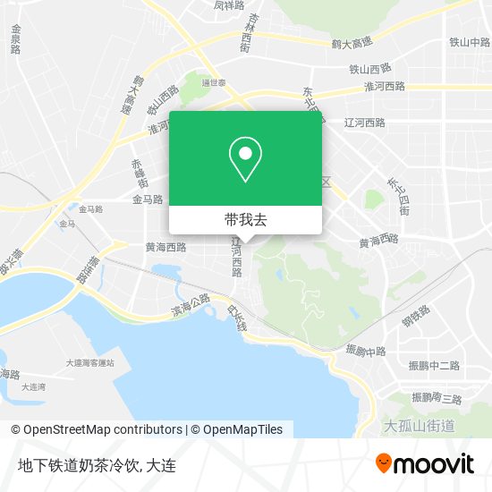 地下铁道奶茶冷饮地图