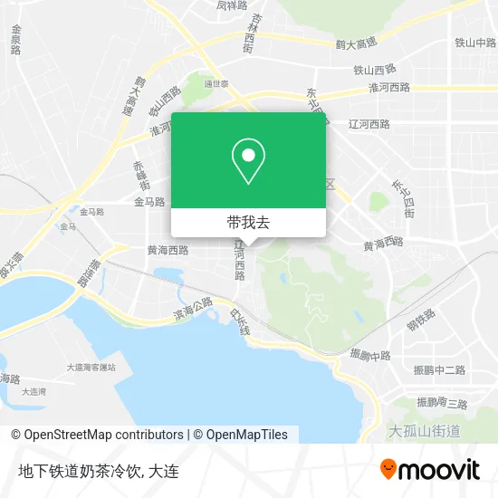 地下铁道奶茶冷饮地图