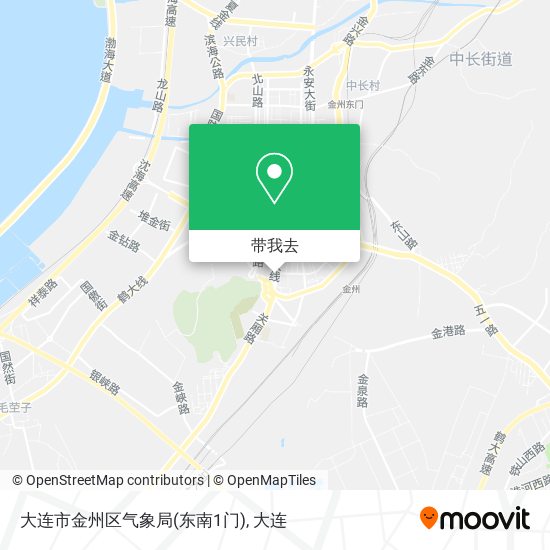 大连市金州区气象局(东南1门)地图