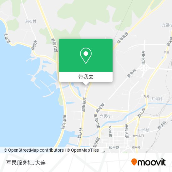 军民服务社地图