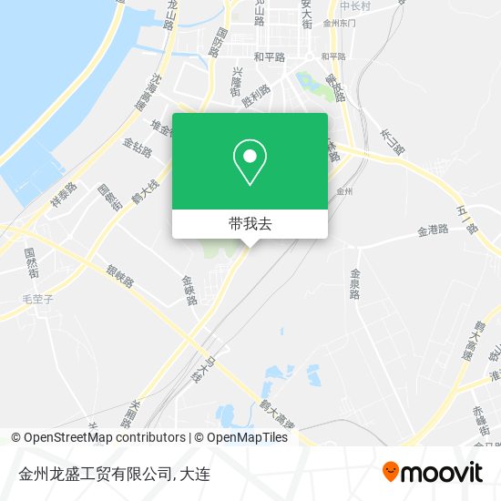 金州龙盛工贸有限公司地图