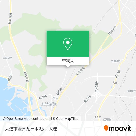 大连市金州龙王水泥厂地图