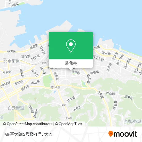 铁医大院5号楼-1号地图