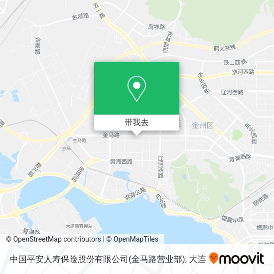 中国平安人寿保险股份有限公司(金马路营业部)地图