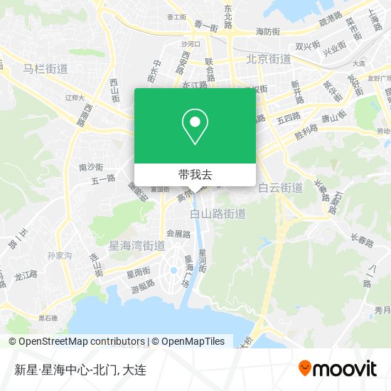 新星·星海中心-北门地图