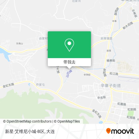 新星·艾维尼小城-B区地图