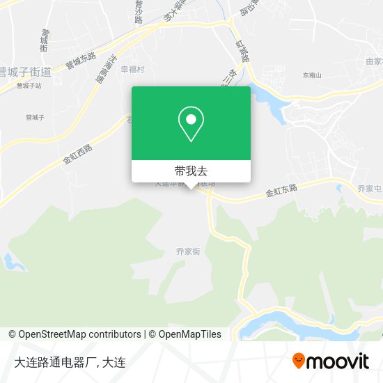 大连路通电器厂地图