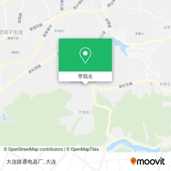 大连路通电器厂地图