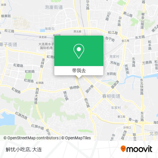 解忧小吃店地图