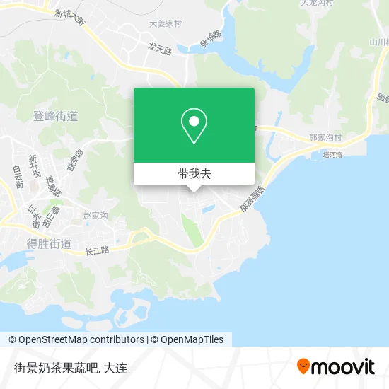 街景奶茶果蔬吧地图