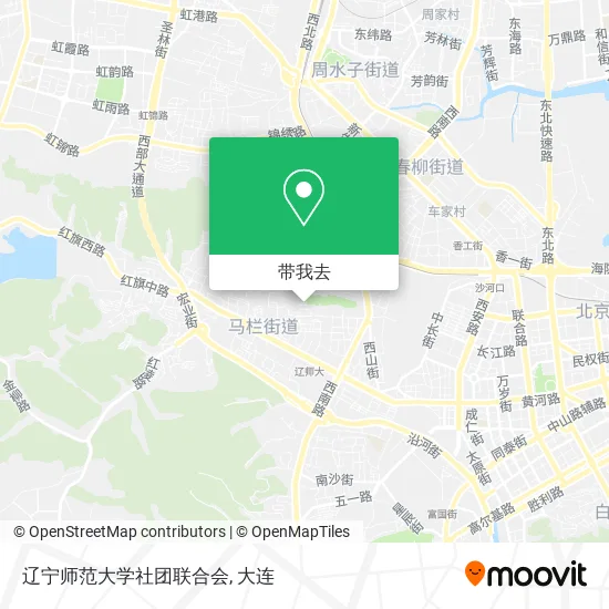 辽宁师范大学社团联合会地图