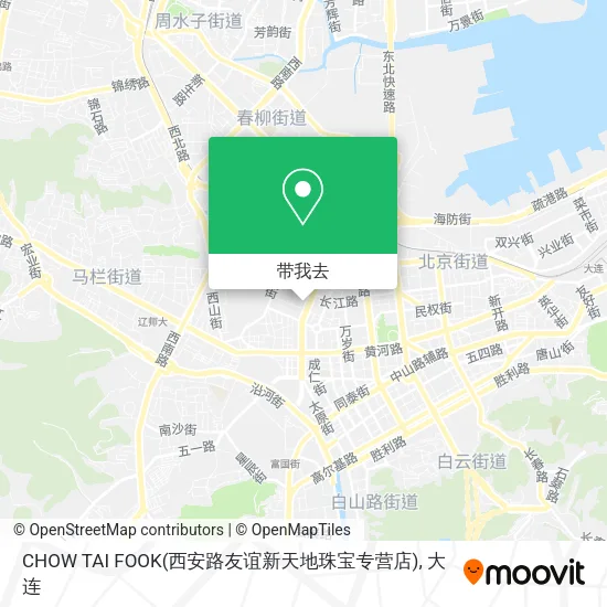 CHOW TAI FOOK(西安路友谊新天地珠宝专营店)地图
