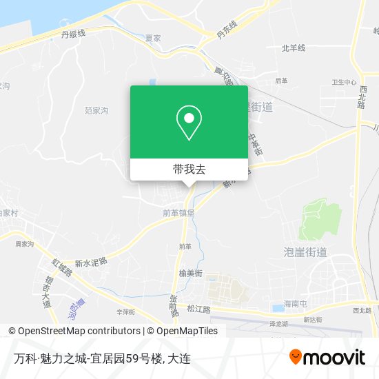 万科·魅力之城-宜居园59号楼地图
