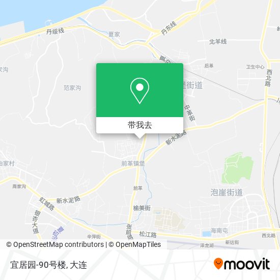 宜居园-90号楼地图