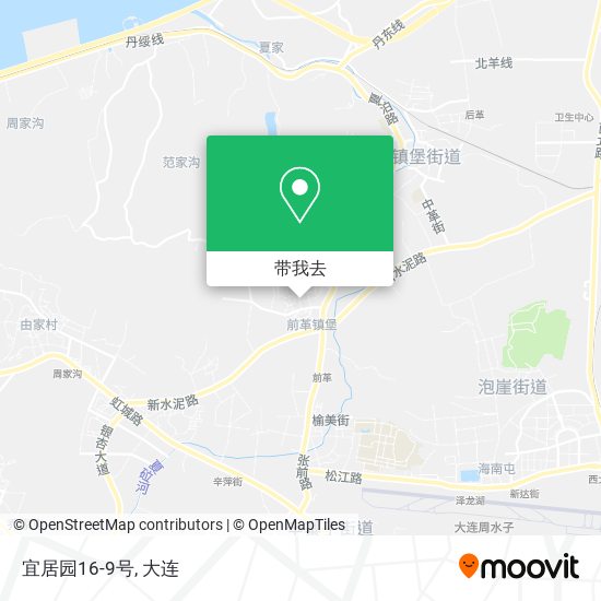 宜居园16-9号地图