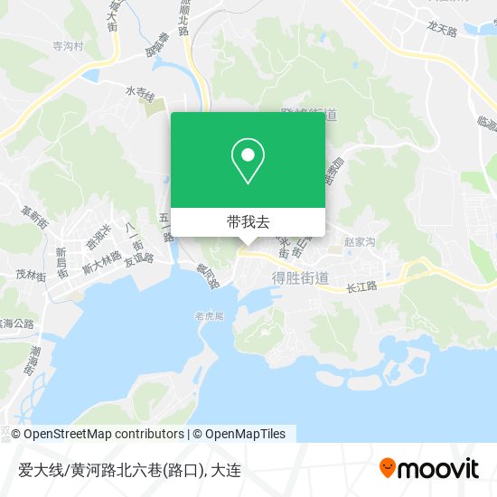 爱大线/黄河路北六巷(路口)地图