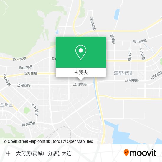 中一大药房(高城山分店)地图