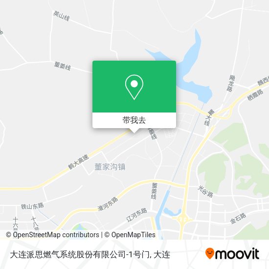 大连派思燃气系统股份有限公司-1号门地图