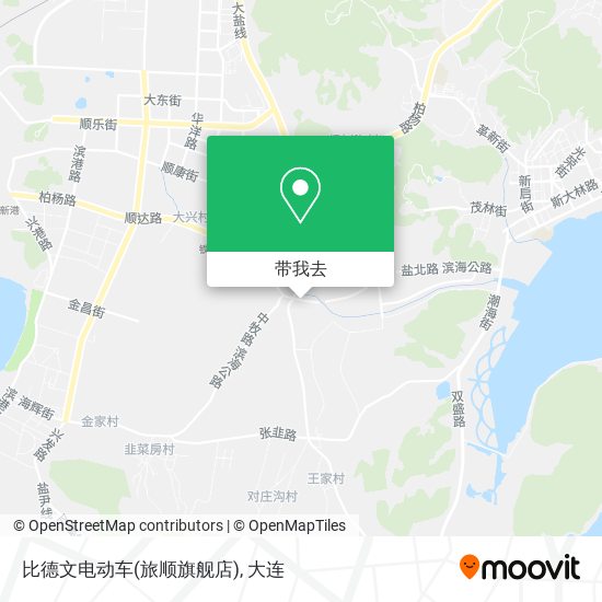 比德文电动车(旅顺旗舰店)地图