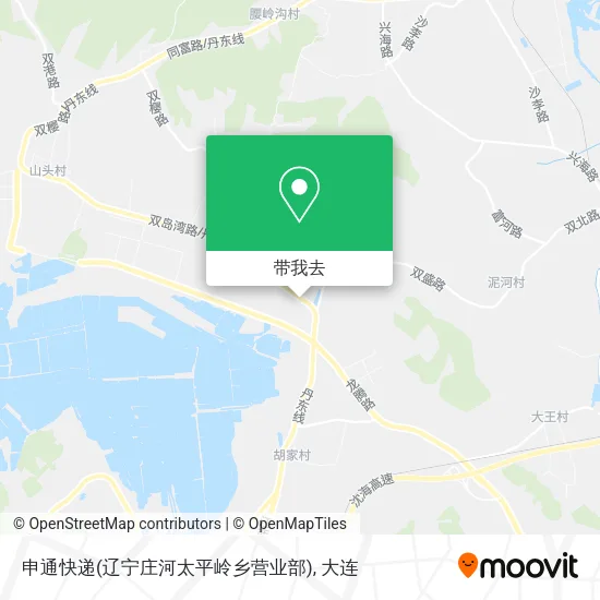 申通快递(辽宁庄河太平岭乡营业部)地图