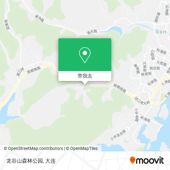 龙谷山森林公园地图