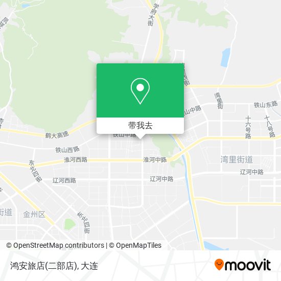 鸿安旅店(二部店)地图