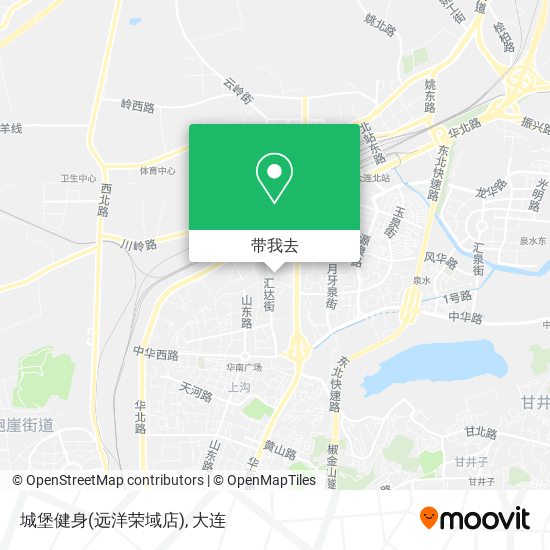 城堡健身(远洋荣域店)地图