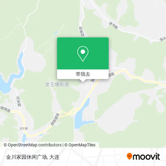 金川家园休闲广场地图