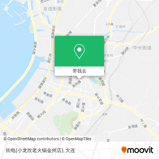 街电(小龙坎老火锅金州店)地图
