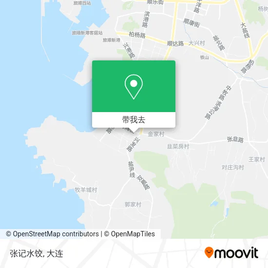 张记水饺地图