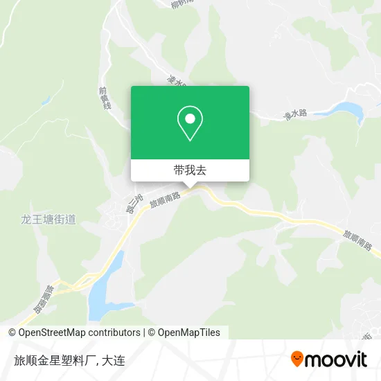 旅顺金星塑料厂地图