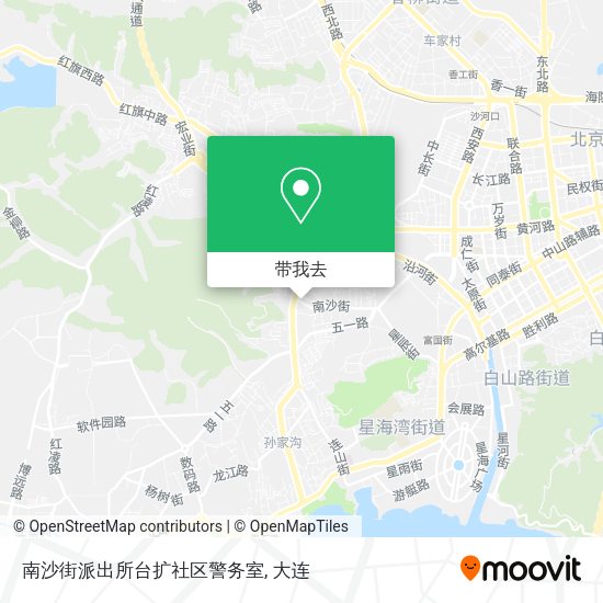 南沙街派出所台扩社区警务室地图