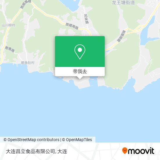 大连昌立食品有限公司地图