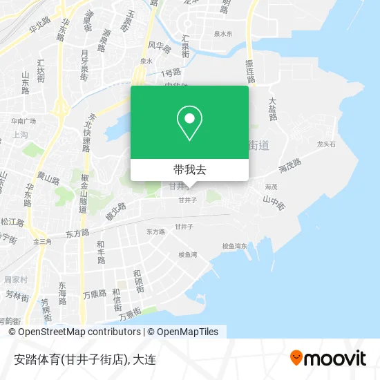 安踏体育(甘井子街店)地图