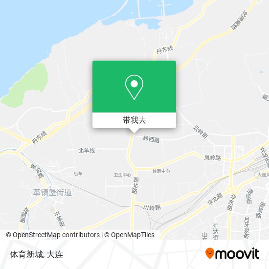 体育新城地图