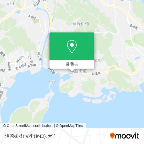 港湾街/红光街(路口)地图