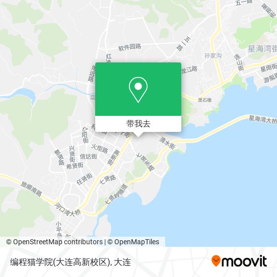 编程猫学院(大连高新校区)地图