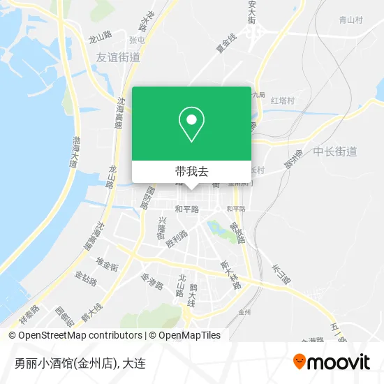 勇丽小酒馆(金州店)地图